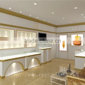 Pandora Store Layout Design Used MDF Display Cabinets for Jewelry Display Set thumbnail-1