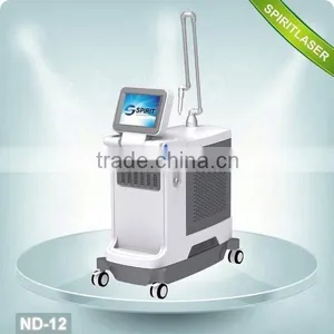 Big Movable Screen Powerful Active Manufacturer Mediacal CE q Switched nd Yag Laser Single Pulse 800mj thumbnail-1