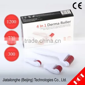 4 in 1 Derma Roller With 300/720/1200 Pins Stainless Micro Derma Roller for Face and Body Treatment thumbnail-5