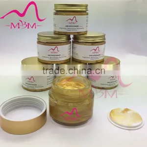 MBM Best Sell Anti-Wrinkle Whitening & Oxygen Facial Mask Gold Collagen Crystal Facial Mask thumbnail-1