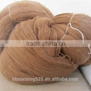 100% Chinese Sheep Cashmere Yarn,14/1NM, Dyed Brown Color thumbnail-4