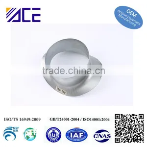 OEM Deep Drawn Metal Parts For Ventilation System thumbnail-1