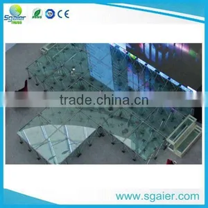 4ft*8ft,3.3ft*3.3ft Aluminum /steel Folding Stage for Sale thumbnail-2