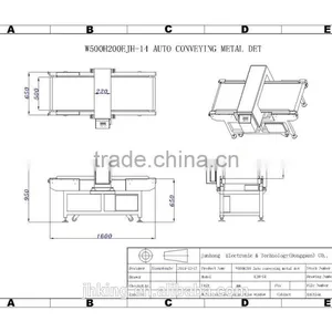 High Speed Conveyor System Metal Impurity Detector thumbnail-3