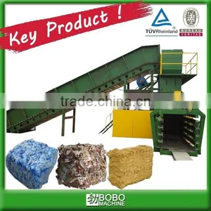 From Manufacturer With Best Durability,Factory Offer!!! Full-automatic Horizontal Paper Scrap Baler Press thumbnail-1