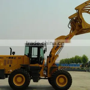 Loader With Grass/log/wood /pipe Timber Grasper/grab thumbnail-1