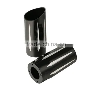 Edge Cut Upper Fork Slider Covers For Davidson Touring And Trike Models 1980-2013 thumbnail-1