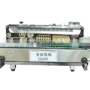 FR900 Horizontal Plastic Film Sealing Machine+Date Printing+Seal Belt thumbnail-3