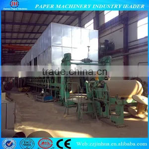 1760mm 20-30T/D Multi-dryer and Multi-cylinder Corrugated Paper Carton Machine thumbnail-1