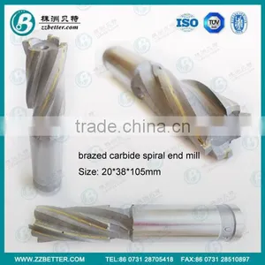 ALTiN Coated Deep Groove Carbide Brazed End Mill thumbnail-3
