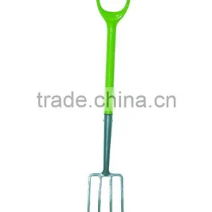 F6806 FORK WITH STEEL TUBE PVC COATED HANDLE thumbnail-1