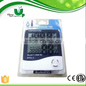 Large Display Therm Hygrometer/hydroponics Therm-hygrometer/indoor and Outdoor Therm thumbnail-1