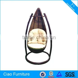 Outdoor Garden Furniture Rattan Swing Chair thumbnail-1