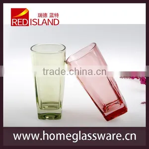 10oz Square Tumbler Glass Cup for Tableware thumbnail-1