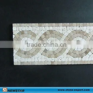 Tumbled Marble Stone Mosaic thumbnail-1