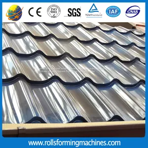 Villa Glazed Roof Tile Roll Forming Machine| Step Roof Glazed Tile Roll Forming Machine thumbnail-4
