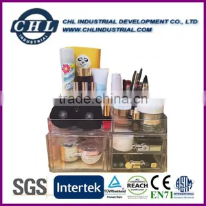 Acrylic Cosmetic Storage Display Boxes, Wholesales Cosmetic Organizer With Drawers,hot Sales Acrylic Makeup Organizer thumbnail-2