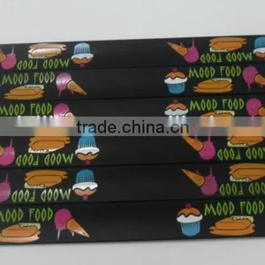 Custom Logo Silicone Man Bracelet thumbnail-1
