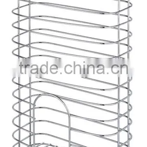 Kitchen and Home Over the Cabinet Rectangle Iron Metal Wire Hanging Basket thumbnail-2