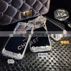 Cell Phone Case With Mirror,TPU Mirror Diamond Phone Case for IPhone 6S 6Plus thumbnail-6