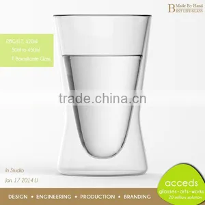 Private Label Big Milk Glass Mug With Lid And Handle thumbnail-2