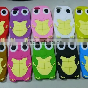Hot Sale 2013 Tortoise Silicone Mobile Phone Cover With 3D thumbnail-1