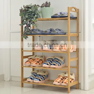 Wholesale Price Promotional Natural Wooden Shoe Racks,wooden Rack Shelf thumbnail-6