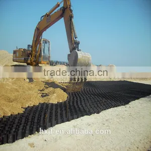 Manufacture Supply Stabling Roadbed High Tensile Strength Plastic Geocells thumbnail-5