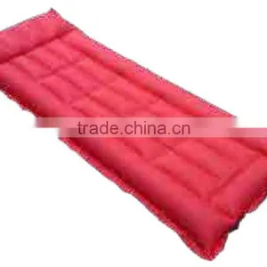 Camping Red Infatable Rubber Air Bed thumbnail-1