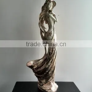 Polyresin Gril Sculpture thumbnail-1