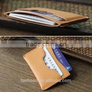 Custom Personalized Unisex PU Leather Card Holder Simple Design Card Pocket thumbnail-6