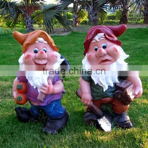 Christmas Garden Statue Decorations Resin Dwarf Cartoon thumbnail-4