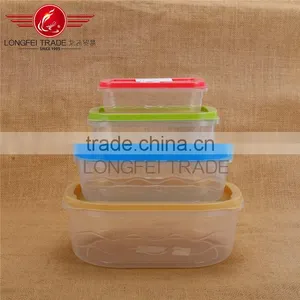 Household 3pcs Rectangle Plastic Preservation Box /crisper Mould thumbnail-1
