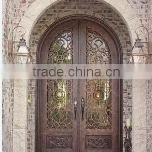 Bisini European Style Wrought Iron Double Entry Door (BG90090) thumbnail-1