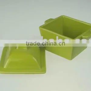 New Square Shape Mini Stoneware Casserole thumbnail-1