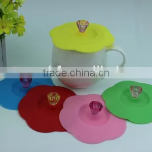 2014 Brand New Colorful FDA LFGB Silicone Glass Cover Colorful thumbnail-1