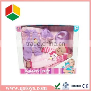 12 Inch Plastic Lovely Baby Doll With IC 6sounds Toys for Kid thumbnail-1