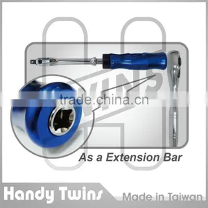 2 Way Flexible T-Type Socket Extension Bar thumbnail-5