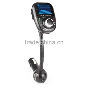 High End Car MP3 Player With Bluetooth Car Kit Car Charger FM Transmitter TF Card/USB Disk Cigar Lighter Lcd Sceen thumbnail-3