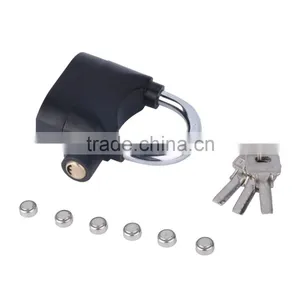 2017 Alarm Padlock Alarm Lock for Motorcycle Bike Bicycle Perfect Security With 110dB Alarm Pad Locks thumbnail-2