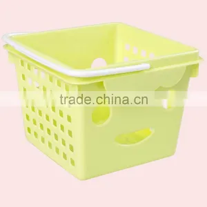Household Receive Basket Hand Woven Plastic Basket thumbnail-3