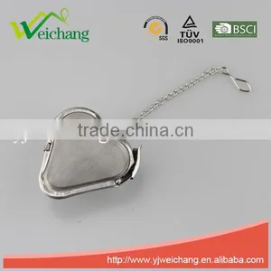 WCJ1076 Good Quality Hot Sale Stainless Steel Mesh Tea Ball Tea Infuser Tea Strainer thumbnail-1
