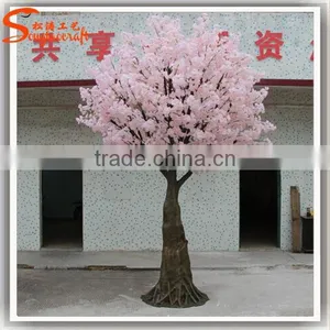 Silk Ornament Cherry Tree Artificial Fake Trees Cherry Blossoms Artificial Decorative Tree Christmas Tree and Plants thumbnail-5