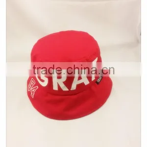 Silk-screen Logo Bucket Hat/flat Embroidery Fisherman Hat thumbnail-1