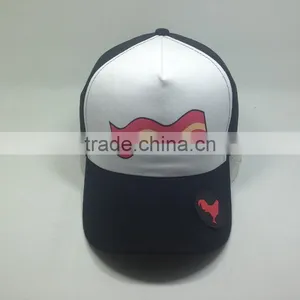 Screen Printing Mesh Baseball Cap Rubber Logo Trucker Hat thumbnail-2