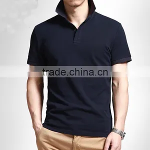Custom T-shirt Manufacturer Short Sleeve Tee Plain Promotion 100% Cotton Polo T-shirts thumbnail-4