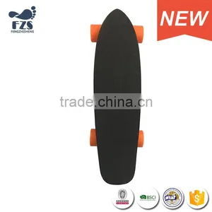 HSJ178 PU Material Mini Skate Board Fish Electric Skateboard thumbnail-3