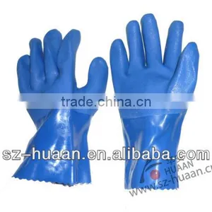 Good Quality PVC Gloves Heavy Duty Chemical Protection Gloves thumbnail-1