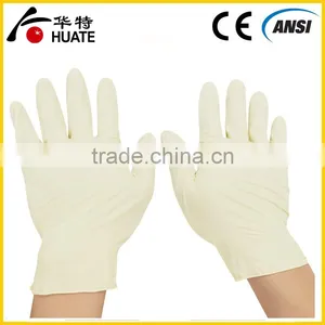 Shenzhen Supply Disposable Industiral Medical Examation Latex Gloves thumbnail-1