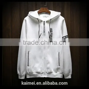 100% Cotton Wholesale New Design Popular Eco-friendly Breathable Anti-wrinkle Cotton Men's Hoodie thumbnail-1